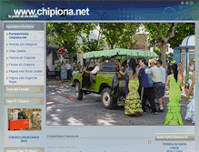 Tablet Screenshot of chipiona.net